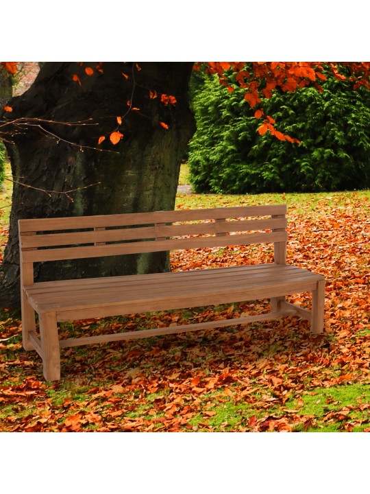 Tiikkipenkki Augusta 220 cm, tiikki Tiikkipenkki Augusta 220 cm, tiikki