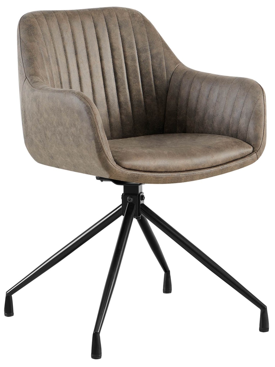 Welby vintage ruokapöydän tuoli, harmaa