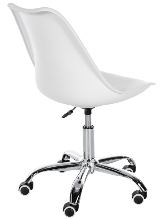 Laflin työjakkara, valkoinen