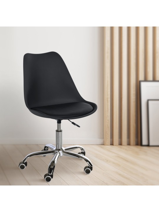 Laflin työjakkara, musta