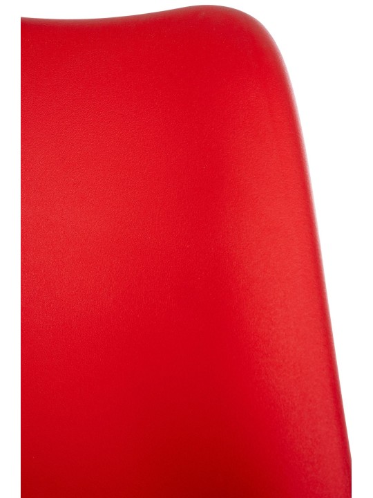 Laflin työjakkara, punainen