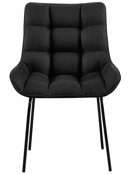 Tuoli Saranda kangasta, titaaninharmaa