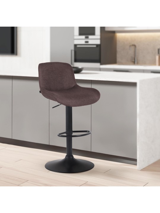 Baarijakkara Solon kangas, tummanruskea