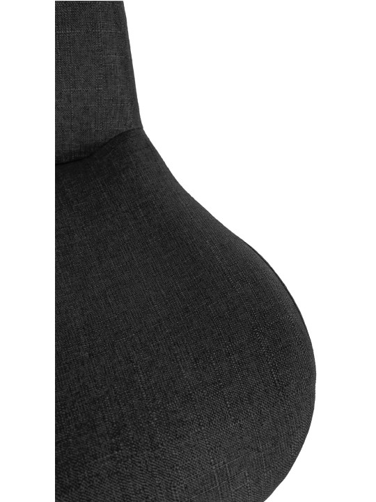 Baarijakkara Solon kangas, musta