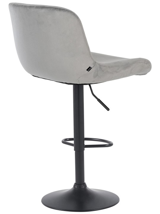 Baarijakkara Solon samettia, harmaa