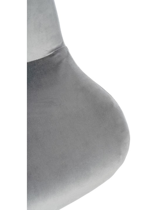 Baarijakkara Solon samettia, harmaa