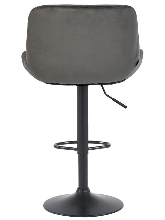 Baarijakkara Solon samettia, tummanharmaa