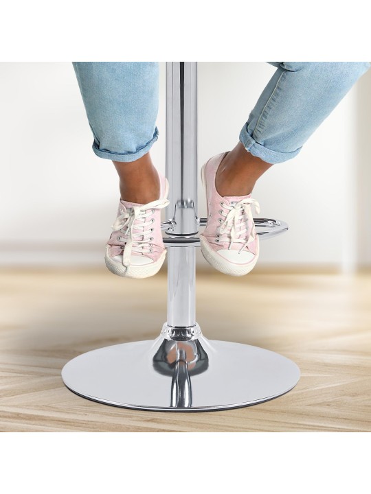 Baarijakkara Solon kromikangas, vaaleanharmaa