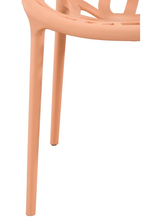 4 tuolin setti Hope, persikka