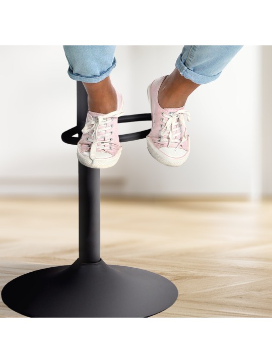 4 baarituolisarja Aveiro keinonahkaa, musta