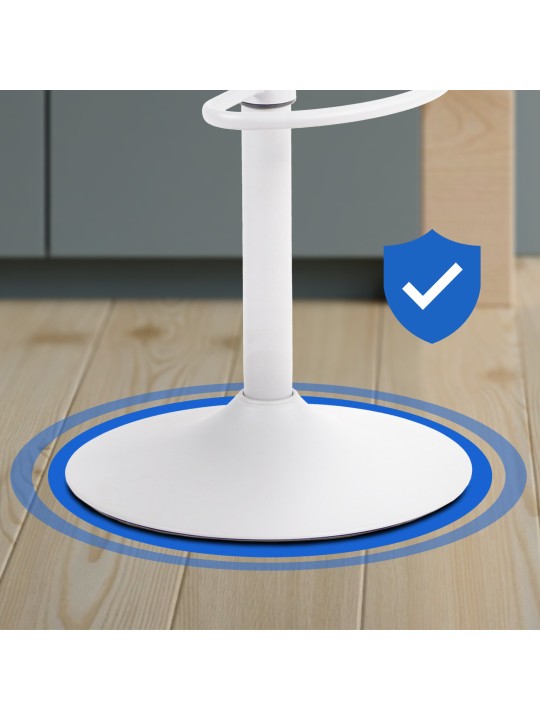 2 baarijakkaran setti Aveiro, valkoinen