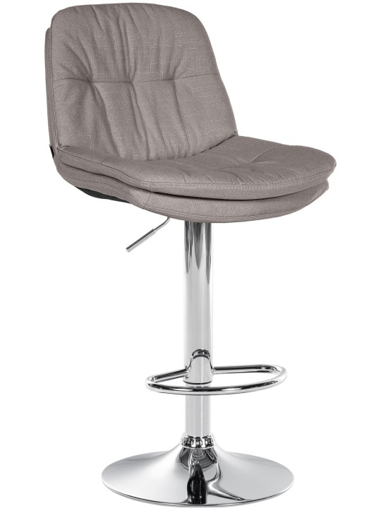 Baarijakkara Laurel kangas kromi, harmaa