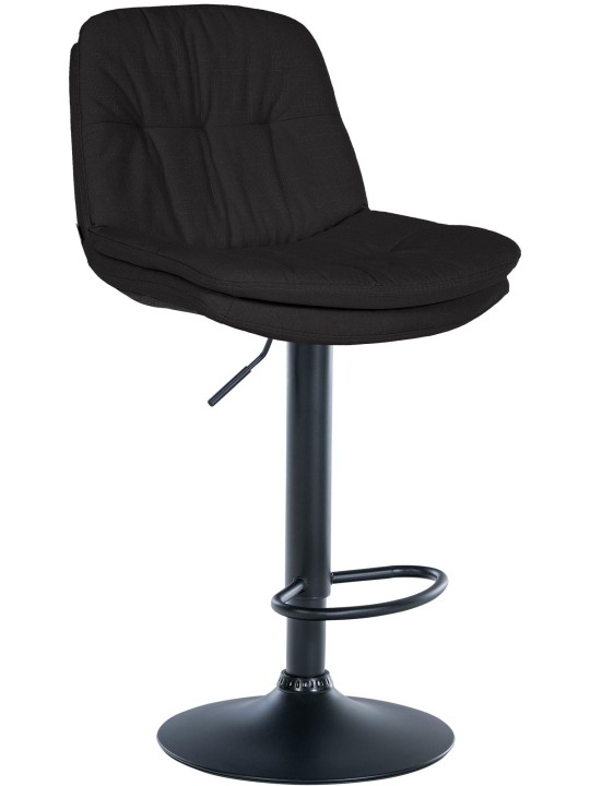 Baarijakkara Laurel kangas, musta