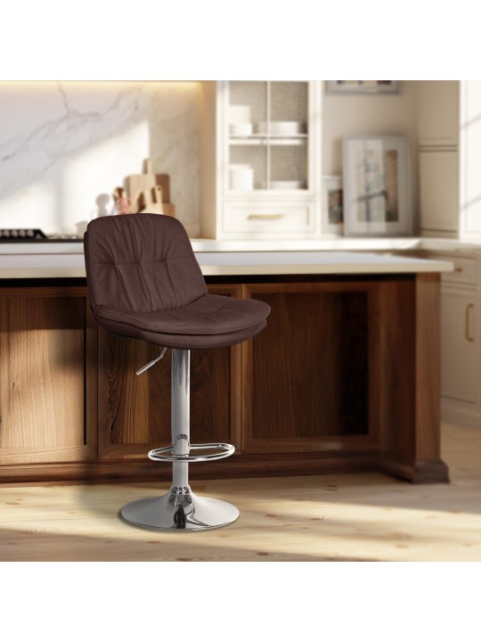 Baarijakkara Laurel kangas kromi, ruskea