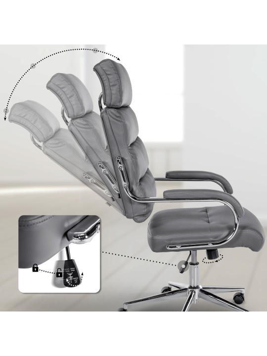 Campo työtuoli, harmaa