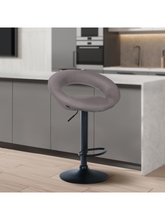 Baarijakkara Olinda kangas, harmaa