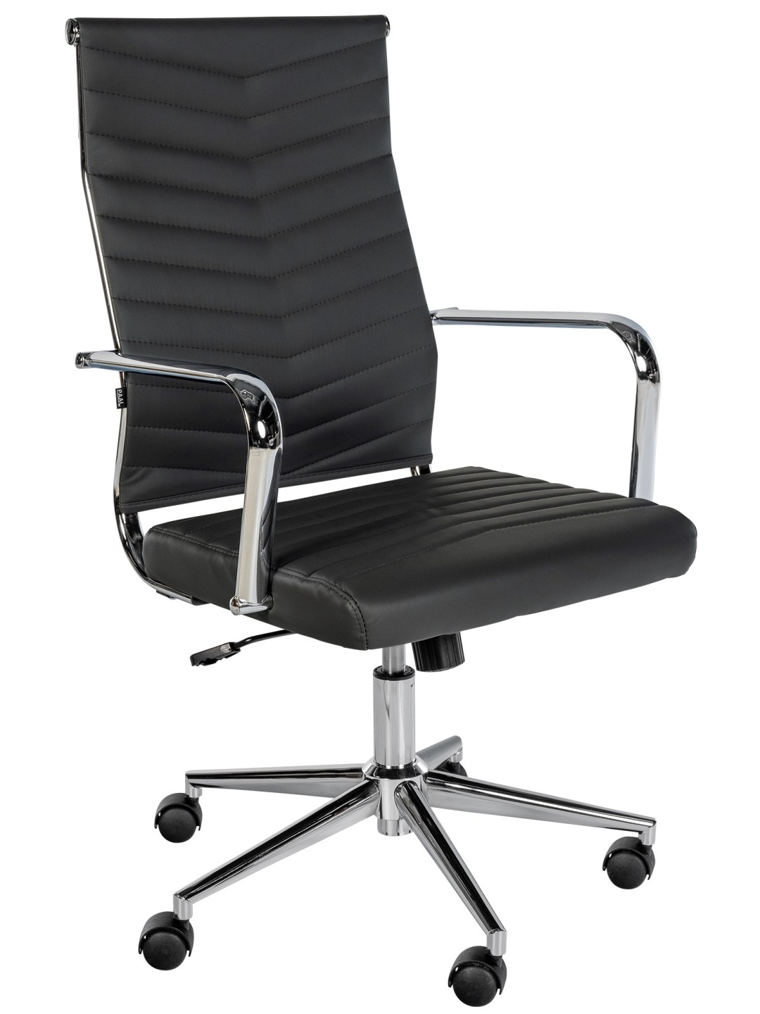 Canby keinonahkainen työtuoli, musta