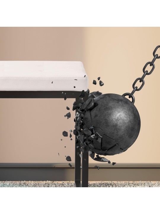 Jakkara Barci B keinonahkaa, valkoinen