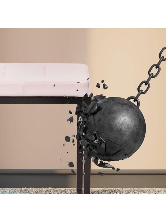 Jakkara Barci B keinonahkaa, kermanvärinen