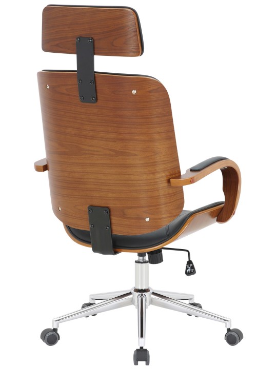 Dayton toimistotuoli, pähkinä/musta