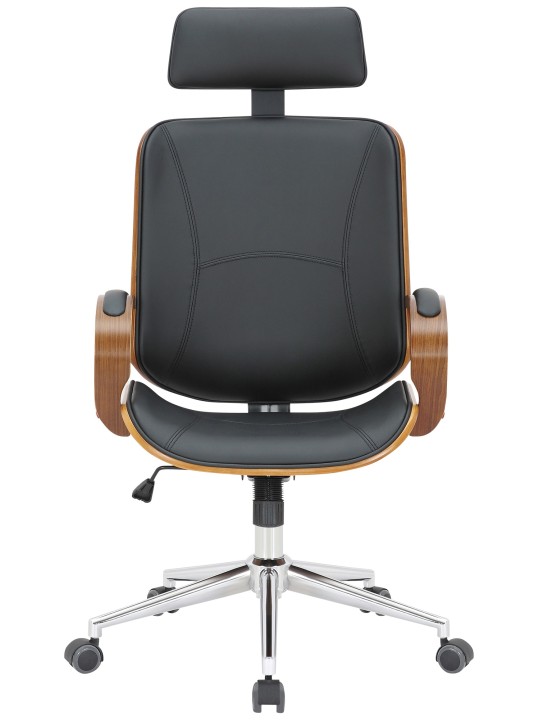 Dayton toimistotuoli, pähkinä/musta