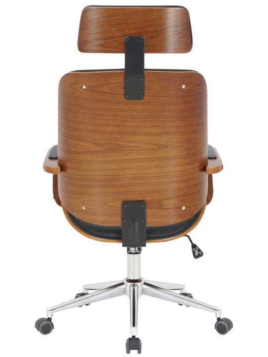 Dayton toimistotuoli, pähkinä/musta