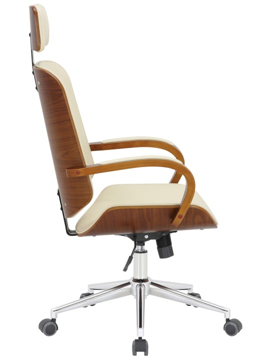 Dayton toimistotuoli, pähkinä/kermanvärinen