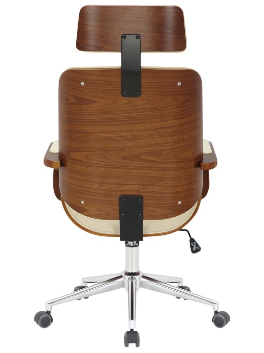 Dayton toimistotuoli, pähkinä/kermanvärinen