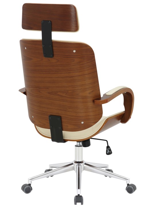 Dayton toimistotuoli, pähkinä/kermanvärinen