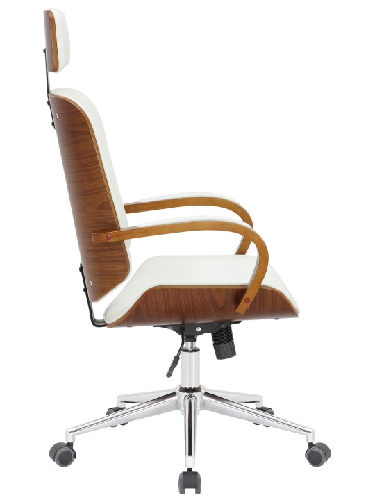 Dayton toimistotuoli, pähkinä/valkoinen