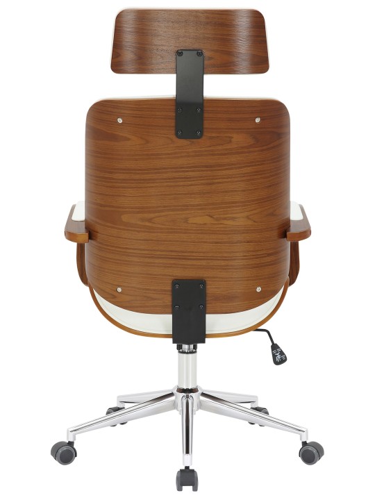 Dayton toimistotuoli, pähkinä/valkoinen