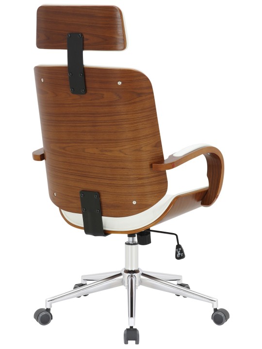 Dayton toimistotuoli, pähkinä/valkoinen