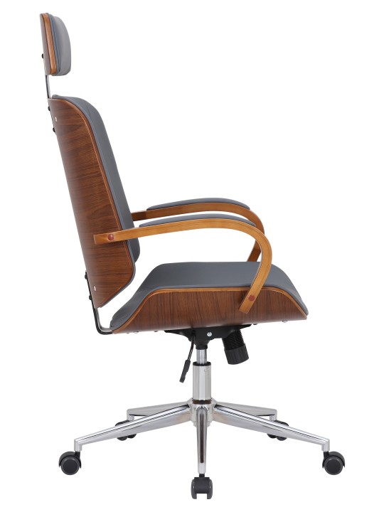 Dayton toimistotuoli, pähkinä/harmaa