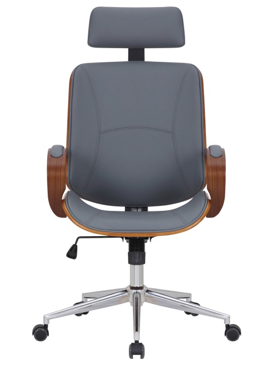 Dayton toimistotuoli, pähkinä/harmaa