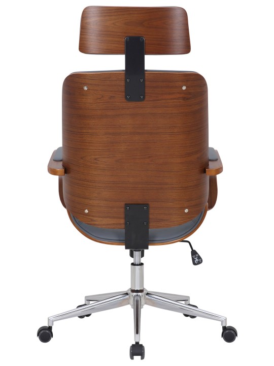 Dayton toimistotuoli, pähkinä/harmaa