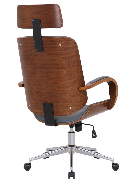 Dayton toimistotuoli, pähkinä/harmaa