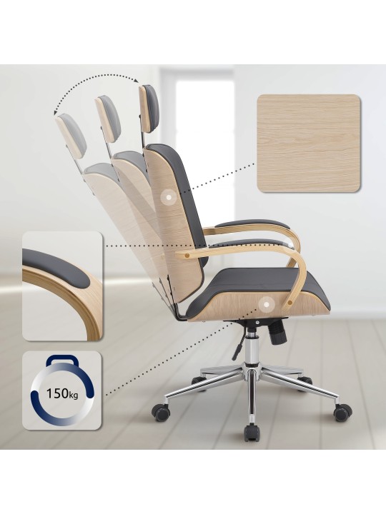 Dayton toimistotuoli, natura/grau Dayton toimistotuoli, natura/grau