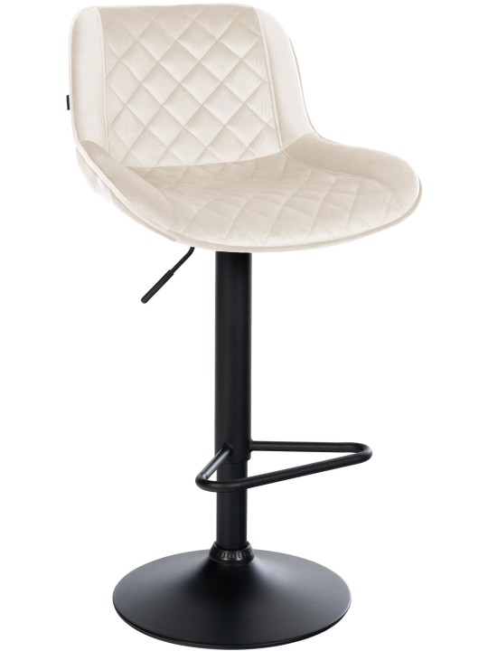 Baarijakkara Kasson samettia, kermanvärinen