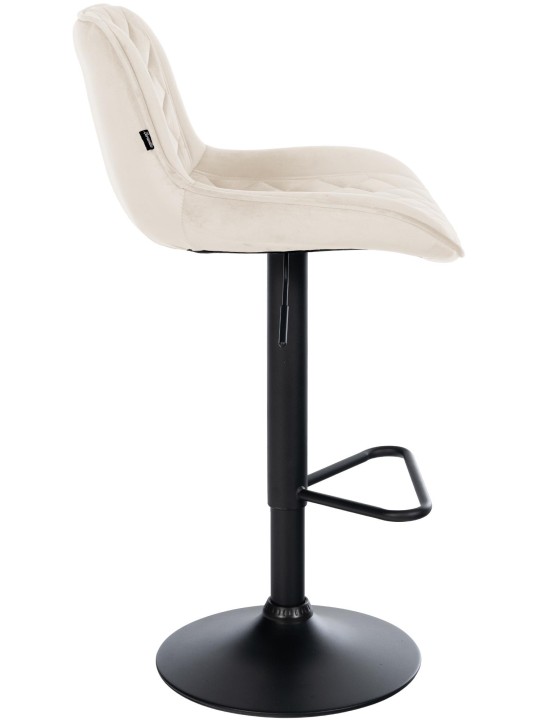 Baarijakkara Kasson samettia, kermanvärinen