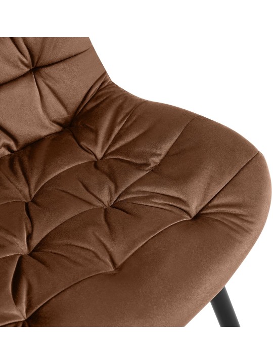 2 Rossford-ruokailutuolin sarja, ruskea 2 Rossford-ruokailutuolin sarja, ruskea