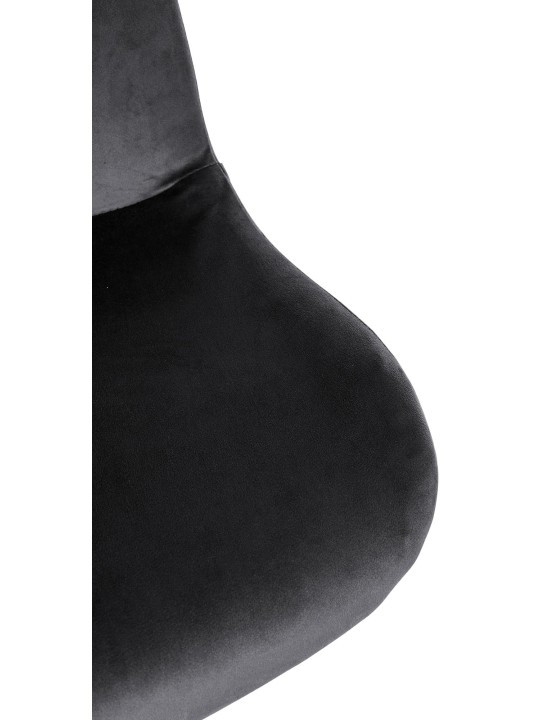 2 baarijakkaran setti Solon velvet, musta