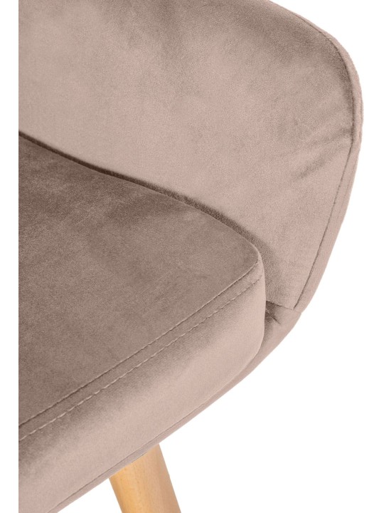 Baarijakkara Grant velvet, vaaleanharmaa