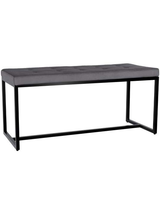 Penkki Barci B samettia, tummanharmaa