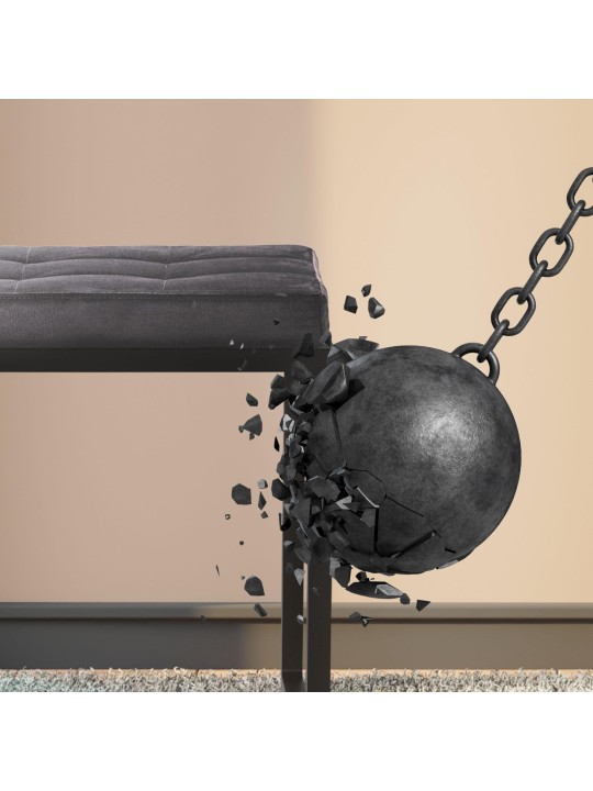 Penkki Barci B samettia, tummanharmaa