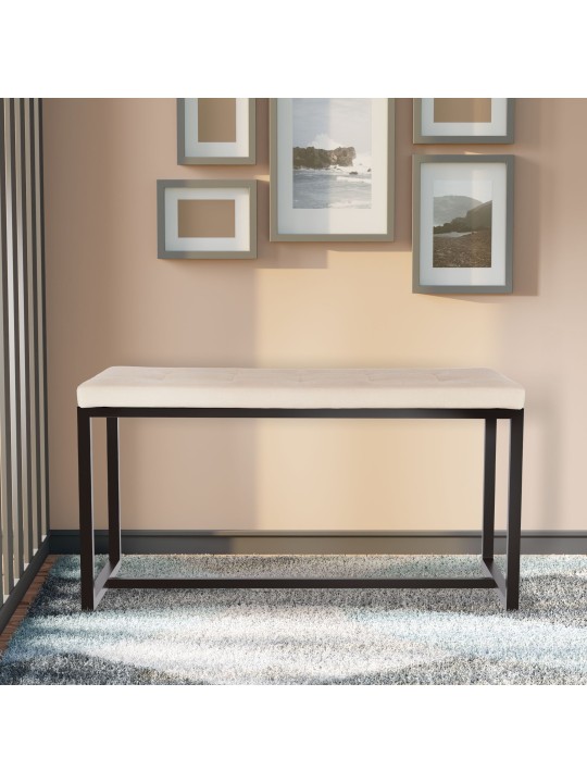 Penkki Barci B samettia, kermanvärinen