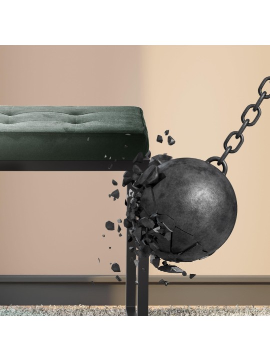 Penkki Barci B samettia, vihreä