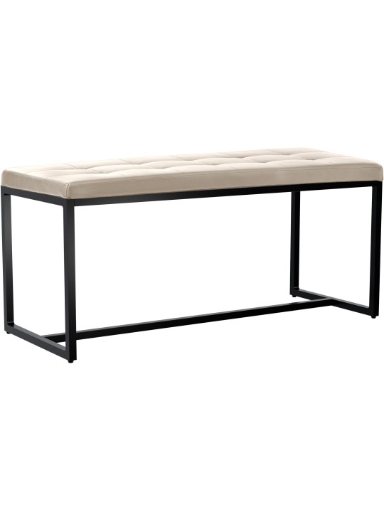 Penkki Barci B keinonahkaa, kermanvärinen