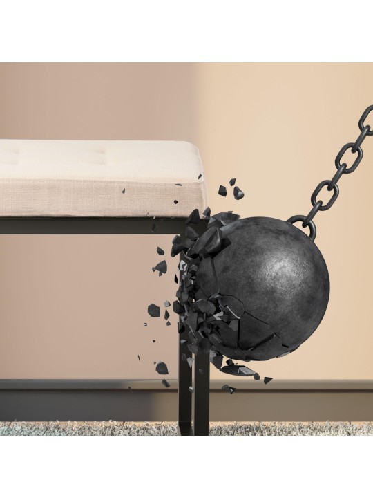 Penkki Barci B kangas, kermanvärinen