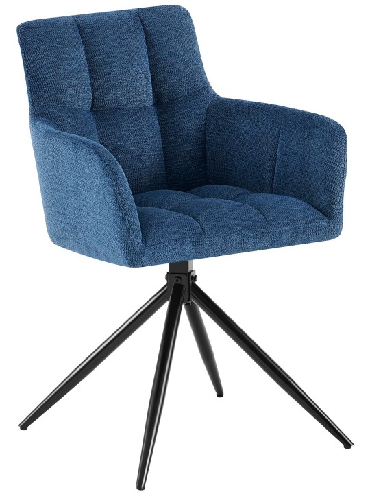 Ruokasalin tuoli Jonah kangasta, tummansininen