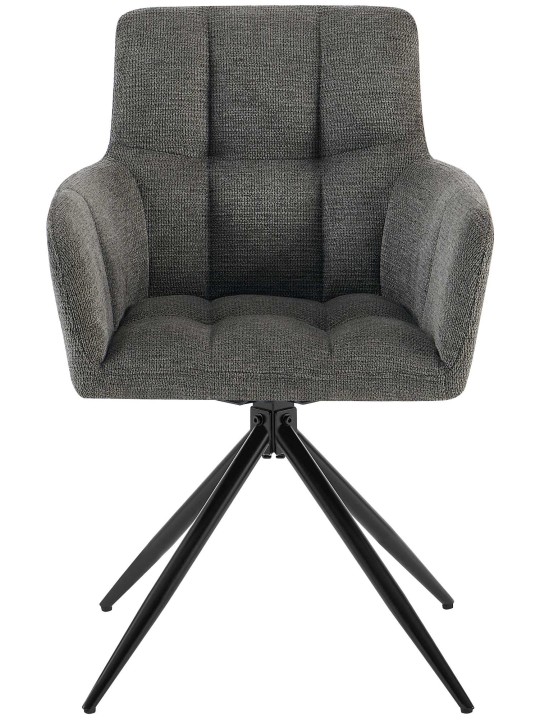 Ruokasalin tuoli Jonah kangasta, tummanharmaa